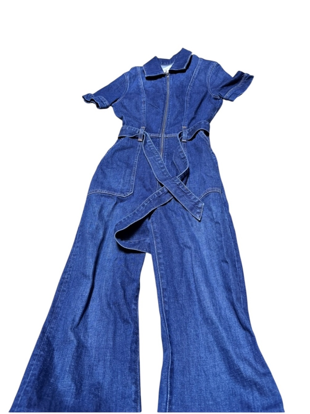Aritzia Denim Forum Jumpsuit - Picture 2 of 2